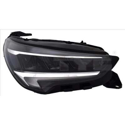 Imagem de TYC 20 19142 06 2 Farol Principal esquerda LED para circulação pela direita OPEL: Corsa F Hatchback