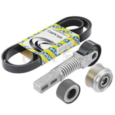 Imagem de SNR KA855.08 Jogo de correias trapezoidais estriadas RENAULT: CLIO 2, LAGUNA 1, MEGANE 1