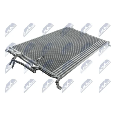 Imagem de NTY CCS AU 004 Condensador sem secador Alumínio R134a AUDI: A8 D3 (4E2, 4E8) 4.2 quattro, 3.7 3.0 TDI 3.2 FSI quattro