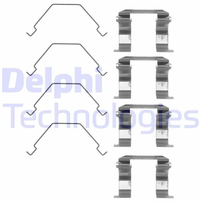 Imagem de DELPHI LX0159 Kit de acessórios, pastilhas travão MAZDA: FAMILIA 6