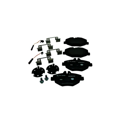 Imagem de HELLA 8DB 355 018 731 Jogo de pastilhas para travão disco incl. contacto aviso desgaste com parafusos pinça acessórios