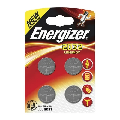 Imagem de Energizer Pilhas de Lítio CR2032 4 Unidades