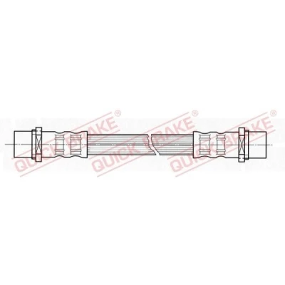 Imagem de QUICK BRAKE 27.075 Mangueira de Travão 195mm M10x1 com rosca interior OPEL: Corsa C Hatchback