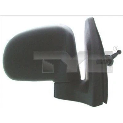 Imagem de Espelho retrovisor Tyc 313 0009 à direita ajuste: por cabo de aço, convexo