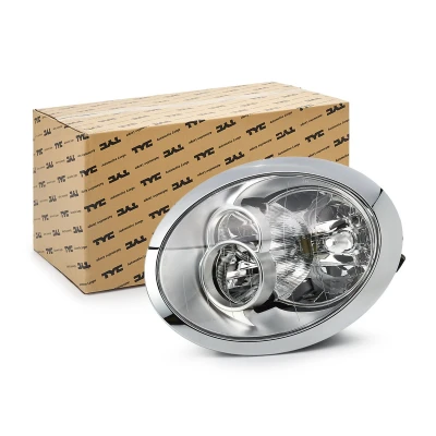 Imagem de TYC 20 0763 05 2 Farol Principal à direita H7/H7 com motor elétrico, porta lâmpadas MINI: Hatchback