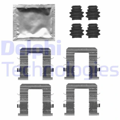 Imagem de DELPHI LX0728 Kit de acessórios, pastilhas travão PEUGEOT: 3008 II SUV