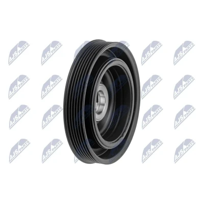 Imagem de NTY RKP FR 022 Polia da Cambota 6PK 158mm desacoplado PEUGEOT: 307 Hatchback, SW, Carrinha, FORD: Focus C Max, 2 Kombi, Max