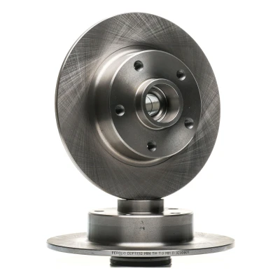 Imagem de FERODO PREMIER DDF1732 1 Disco de travão 260 8 5 114,3 cheio com anel sensor do ABS, o rolamento da roda RENAULT: MEGANE 3 Grandtour, Clio 4