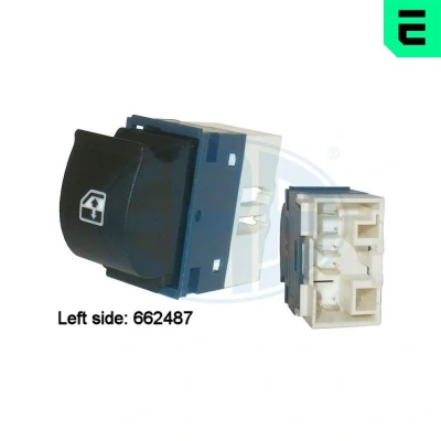 Imagem de ERA 662401 Interruptor, elevadores dos vidros à frente, lado direito FIAT: Doblo I Carrinha