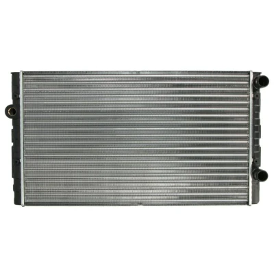 Imagem de NRF 50454 Radiador, arrefecimento do motor Alumínio 630 377 34 Aletas de refrigeração unidas mecanicamente VOLKSWAGEN: Polo II Hatchback