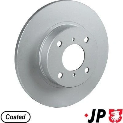 Imagem de JP GROUP 1263105700 Disco de travão Eixo dianteiro 247 12 4 cheio revestido OPEL: Agila A, SUZUKI: Wagon R+ II Hatchback
