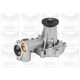 Imagem de GRAF PA700 Bomba de água com junta tampa mecânico Latão para accionamento da correia trapezoidal estriada MITSUBISHI: L200 III Pick up, PAJERO 1