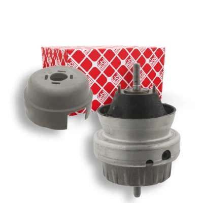 Imagem de FEBI BILSTEIN 32033 Suporte, motor esquerda Apoio hidráulico com tampa protectora de salpicos AUDI: A6 C6 Sedan, Avant