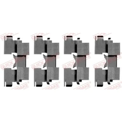 Imagem de QUICK BRAKE 109 1662 Kit de acessórios, pastilhas travão