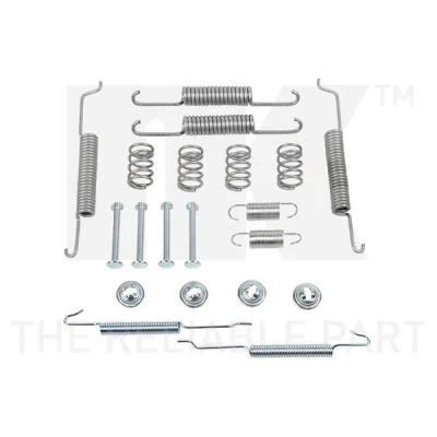 Imagem de NK 7947680 Kit de acessórios, maxilas do travão VOLKSWAGEN: GOLF 3, Polo IV Hatchback, III Classic, SEAT: Ibiza 4, 2, AUDI: 80 B3