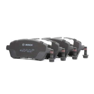 Imagem de BOSCH 0 986 494 195 Jogo de pastilhas para travão disco Baixo teor metálico com chapa anti ruído, parafusos acessórios FORD: FIESTA 6