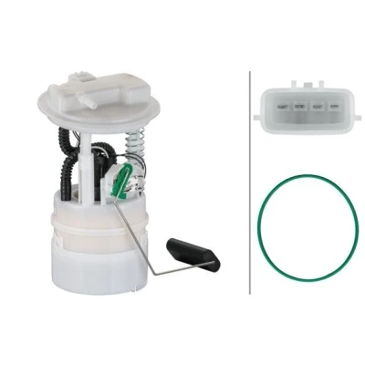Imagem de HELLA 8TF 358 106 891 Unidade de alimentação combustível com junta, sensor nível elétrico