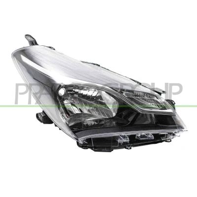 Imagem de PRASCO TY3304803 Farol Principal à direita H4 preto sem motor de regulação do alcance dos faróis TOYOTA: Yaris III Hatchback