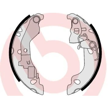 Imagem de BREMBO S 23 520 Maxilas de travão 180 32 com alavanca do mão FIAT: Punto II Hatchback