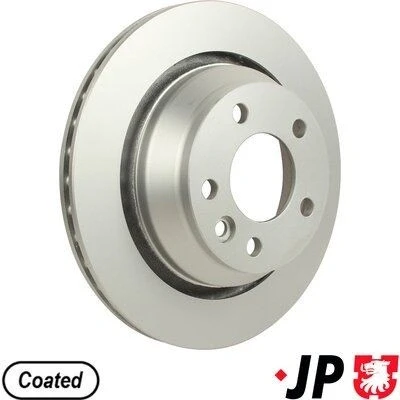 Imagem de JP GROUP 1163202700 Disco de travão Eixo traseiro 314 22 5 ventilado revestido VOLKSWAGEN: Touareg I, Transporter Bus,