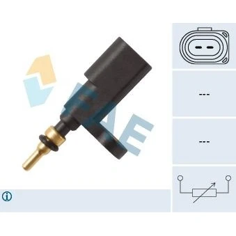 Imagem de FAE 33891 Sensor, temperatura do líquido de refrigeração