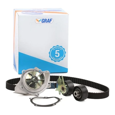 Imagem de GRAF KP861 2 Bomba de Água + Kit correia Distribuição 116 25mm para accionamento da dentada PEUGEOT: 307 SW, Carrinha, Hatchback