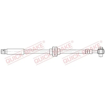 Imagem de QUICK BRAKE 50.203X Mangueira de Travão 397mm M10x1 com rosca interior, exterior