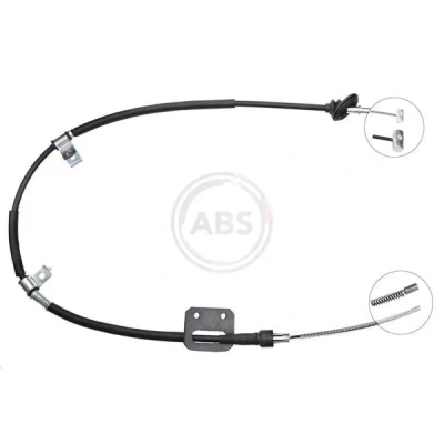 Imagem de A.B.S. K18777 Cabo de Freio Mão 1336 Travão tambor para veículos volante à esquerda/direita SUZUKI: Grand Vitara 2 SUV