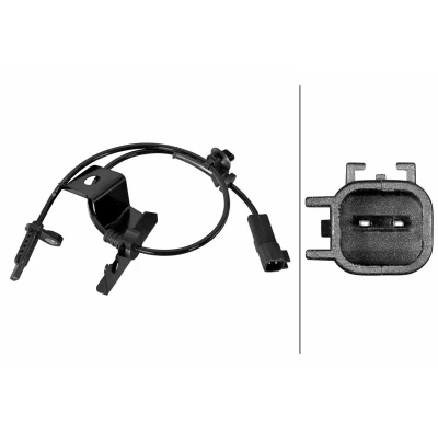 Imagem de HELLA 6PU 358 218 671 Sensor de ABS com grampo Hall 2 565 FORD: Mondeo 5 Kombi