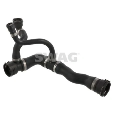 Imagem de SWAG 20 94 6037 Mangueira de Radiador à esquerda, em cima EPDM (borracha etileno propileno dieno), Plástico com acoplamentos rápidos BMW: 5 Touring