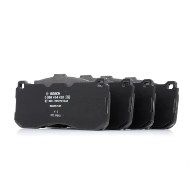 Imagem de BOSCH 0 986 494 428 Jogo de pastilhas para travão disco Baixo teor metálico com chapa anti ruído BMW: 3 Sedan, Touring, 1 Hatchback