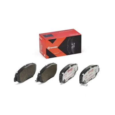 Imagem de BREMBO P 28 035X Jogo de pastilhas para travão disco com avisador sonoro desgaste sem acessórios HONDA: Accord 7 Limousine, CIVIC 10, CR V 4