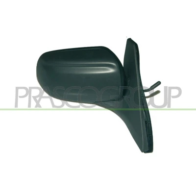 Imagem de Espelho retrovisor Prasco MZ0217113 à direita preto manual ajustável pelo interior, ajuste: por cabo de aço, convexo MAZDA: 323 F 6