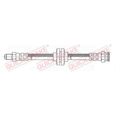 Imagem de QUICK BRAKE 32.323 Mangueira de Travão 413mm M10x1 com rosca interior, exterior ALFA ROMEO: 156 Sedan, Sportwagon, 147