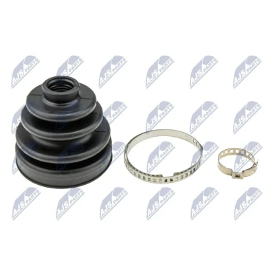 Imagem de NTY NOP 049 Fole de Transmissão do lado da roda com braçadeiras NISSAN: SUNNY 3, Primera Hatchback, Sedan, MAZDA: MX 323 P V Hatchback