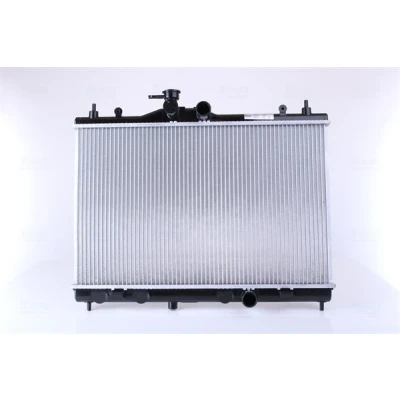 Imagem de NISSENS 68741 Radiador, arrefecimento do motor Alumínio 380 598 16 Aletas de refrigeração soldadas NISSAN: Tiida Hatchback, Juke