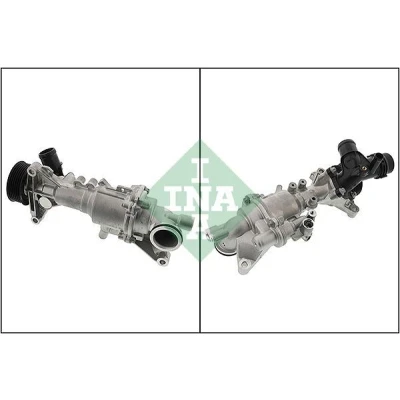 Imagem de INA 538 0893 10 Bomba de água não comutável para accionamento da correia trapezoidal estriada MERCEDES BENZ: Classe E Sedan, SLK