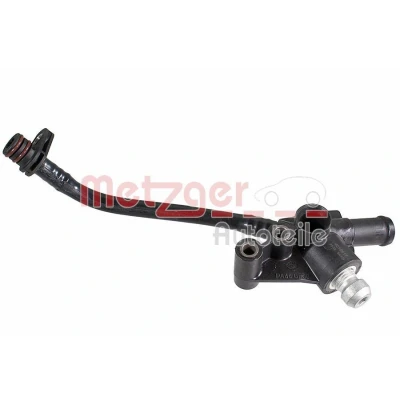Imagem de METZGER 4010617 Tubo do líquido de refrigeração Turbocompressor accionado pelos gases escape, esquerda, à frente