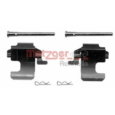 Imagem de METZGER 109 1273 Kit de acessórios, pastilhas travão FIAT: Punto I Hatchback, 500 Seicento / 600 Hatchback