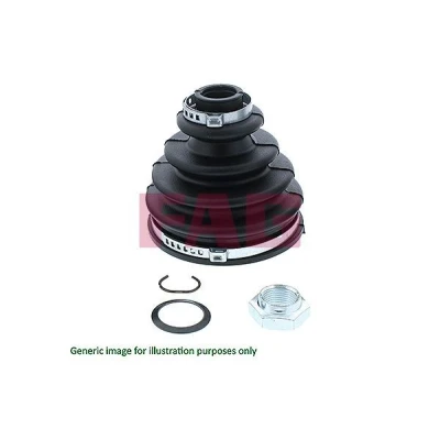 Imagem de FAG 772 0275 30 Fole de Transmissão NBR (borracha nitrilo butadieno) FIAT: Seicento / 600 Hatchback