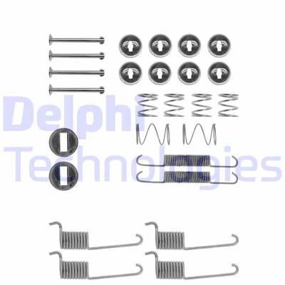 Imagem de DELPHI LY1196 Kit de acessórios, maxilas do travão