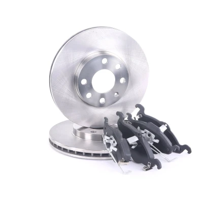 Imagem de MAPCO 47754 Kit de travões Eixo dianteiro ventilado com avisador sonoro desgaste OPEL: Astra G CC