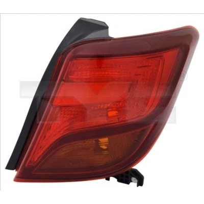 Imagem de TYC 11 12848 01 2 Farolim esquerda sem porta lâmpadas TOYOTA: Yaris III Hatchback