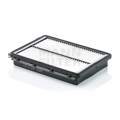 Imagem de MANN FILTER C 28 036 Filtro de ar 40 199 279 Cartucho filtrante HYUNDAI: Sonata VII, KIA: Optima / K5 Sportswagon, Sedan