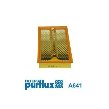 Imagem de PURFLUX A641 Filtro de ar 61 171 288 Cartucho filtrante MERCEDES BENZ: 190, W124 Sedan, Classe E SSANGYONG: Musso SUV, Korando II SUV