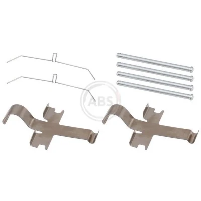 Imagem de A.B.S. 1752Q Kit de acessórios, pastilhas travão SUBARU: Impreza II Sedan
