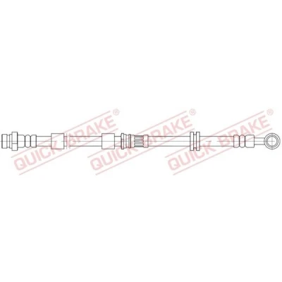 Imagem de QUICK BRAKE 58.891 Mangueira de Travão 615