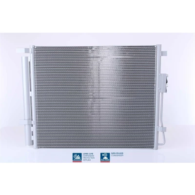Imagem de NISSENS 940391 Condensador com secador Alumínio 535 R 134a