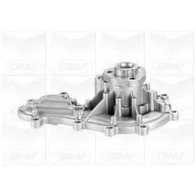 Imagem de GRAF PA1141 Bomba de água com junta mecânico Chapa aço para accionamento da correia trapezoidal estriada AUDI: A6 C7 Avant, A4 B8 Q7