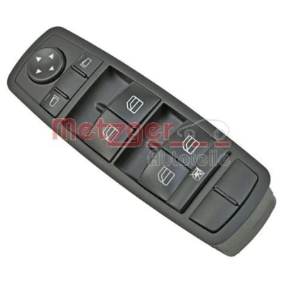 Imagem de METZGER 0916417 Interruptor, elevadores dos vidros à frente, do lado condutor MERCEDES BENZ: Classe ML, GL